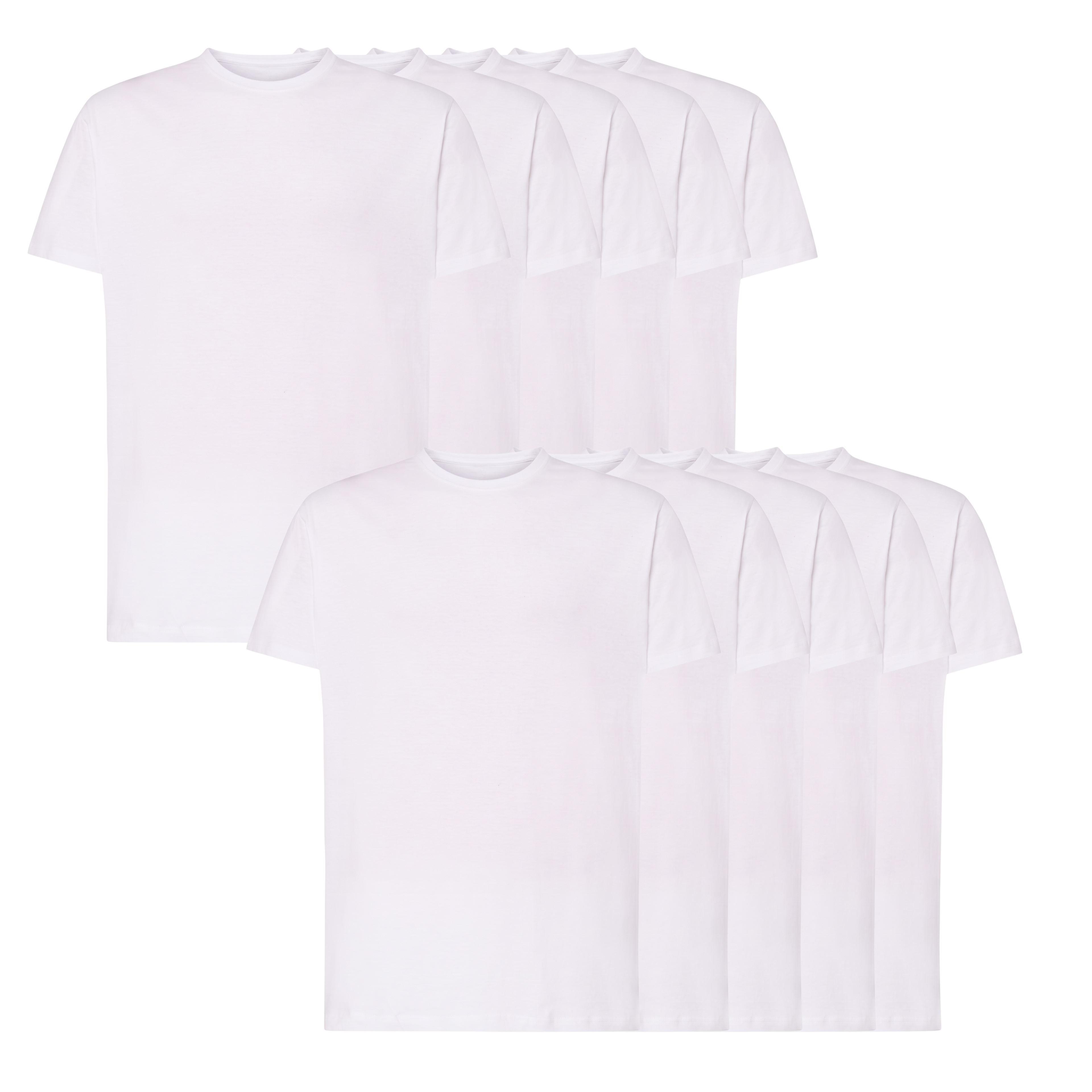 PACK 10 TSHIRTS UNISEXO PERSONALIZADAS - Envia o teu Design