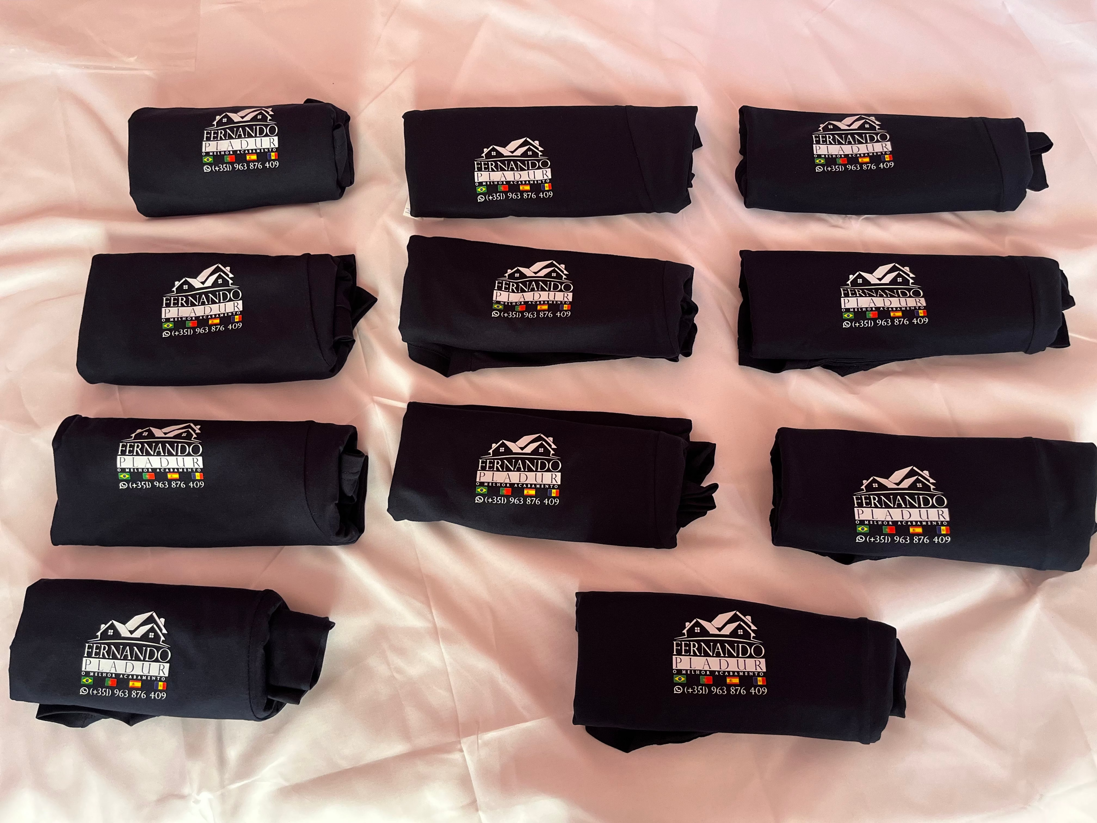 PACK 10 REGATAS HOMEM PERSONALIZADAS - Envia o teu Design