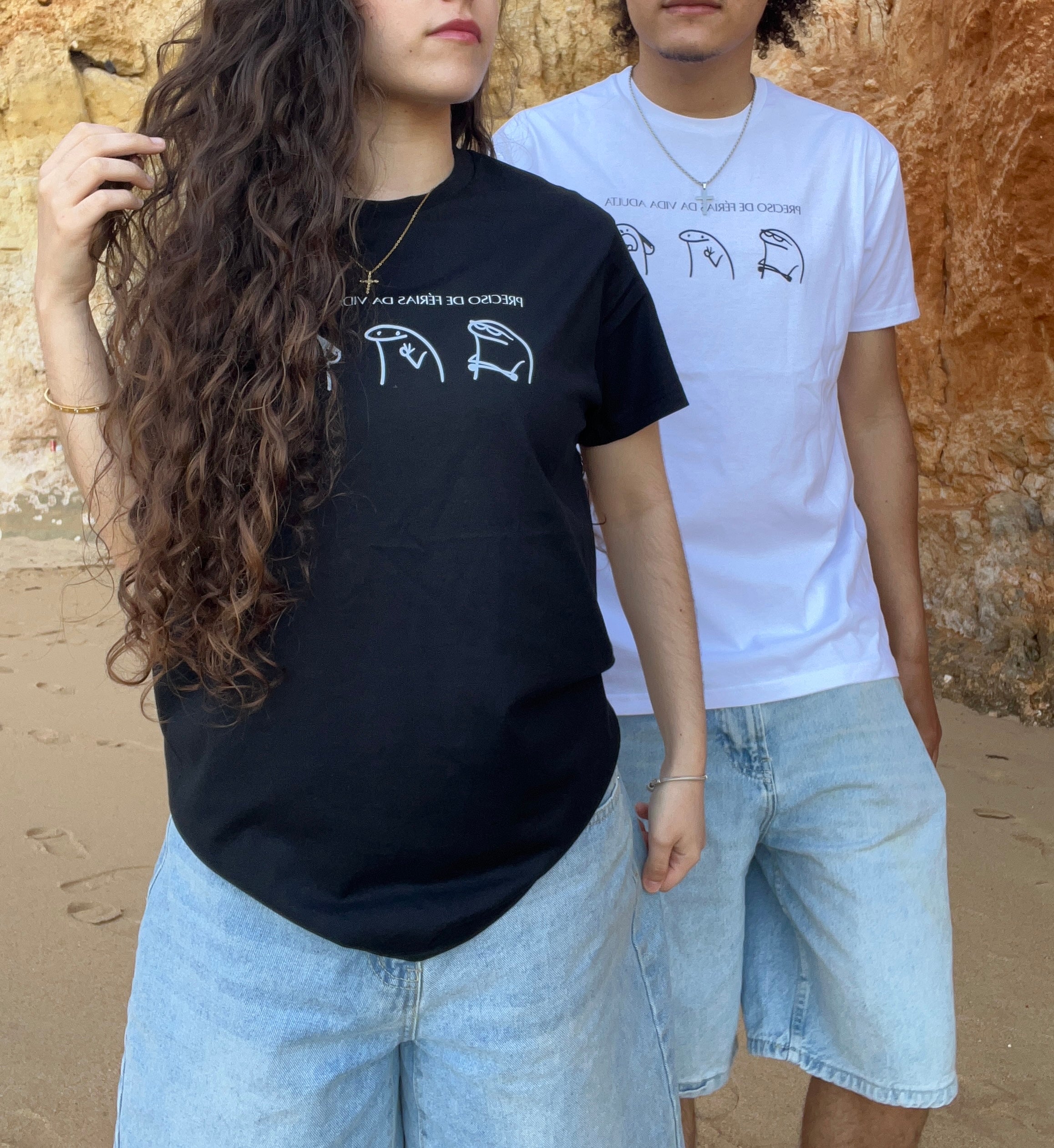 PACK 2 TSHIRTS UNISEXO PERSONALIZADAS - Envia o teu Design