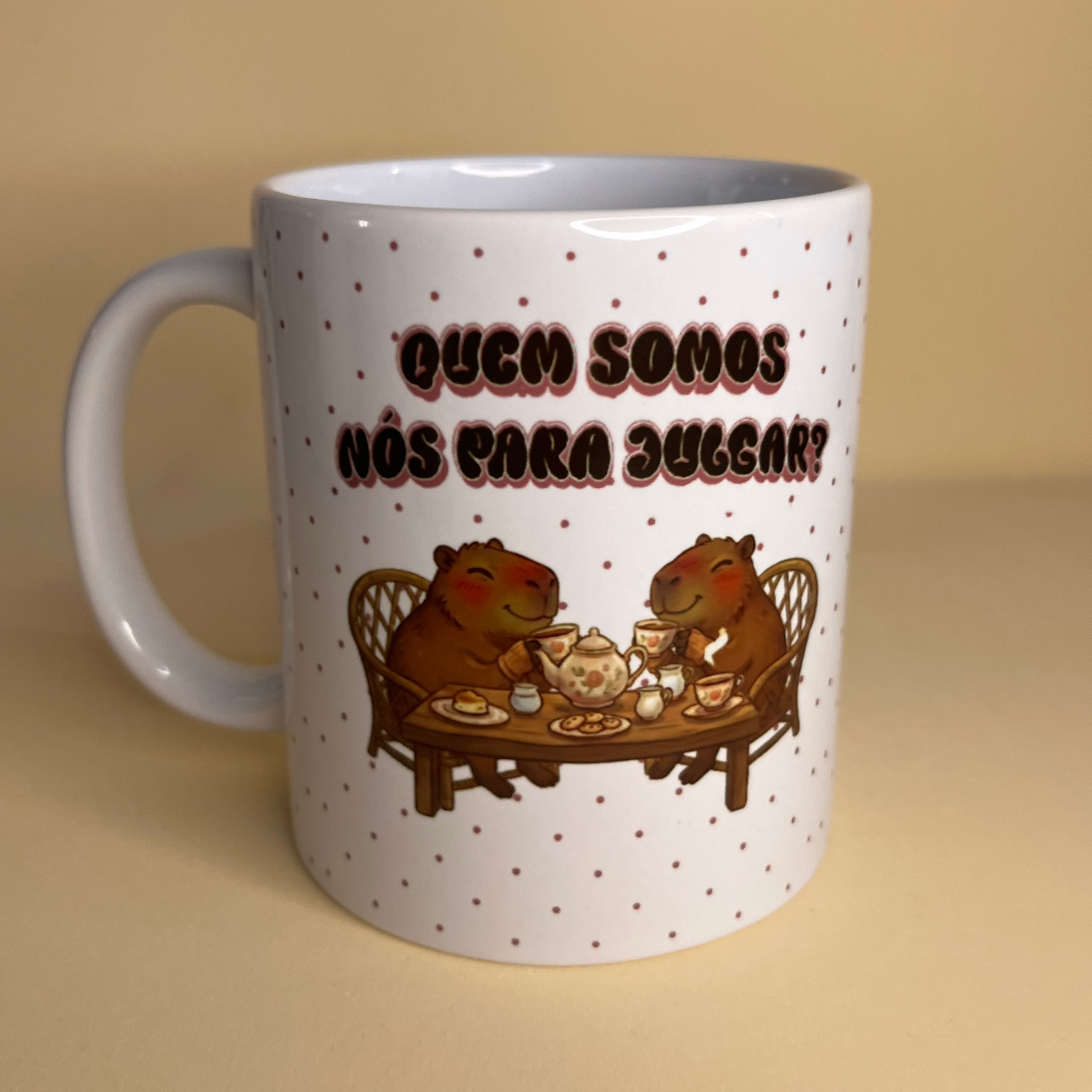 CANECA AMIGAS CAPIVARAS