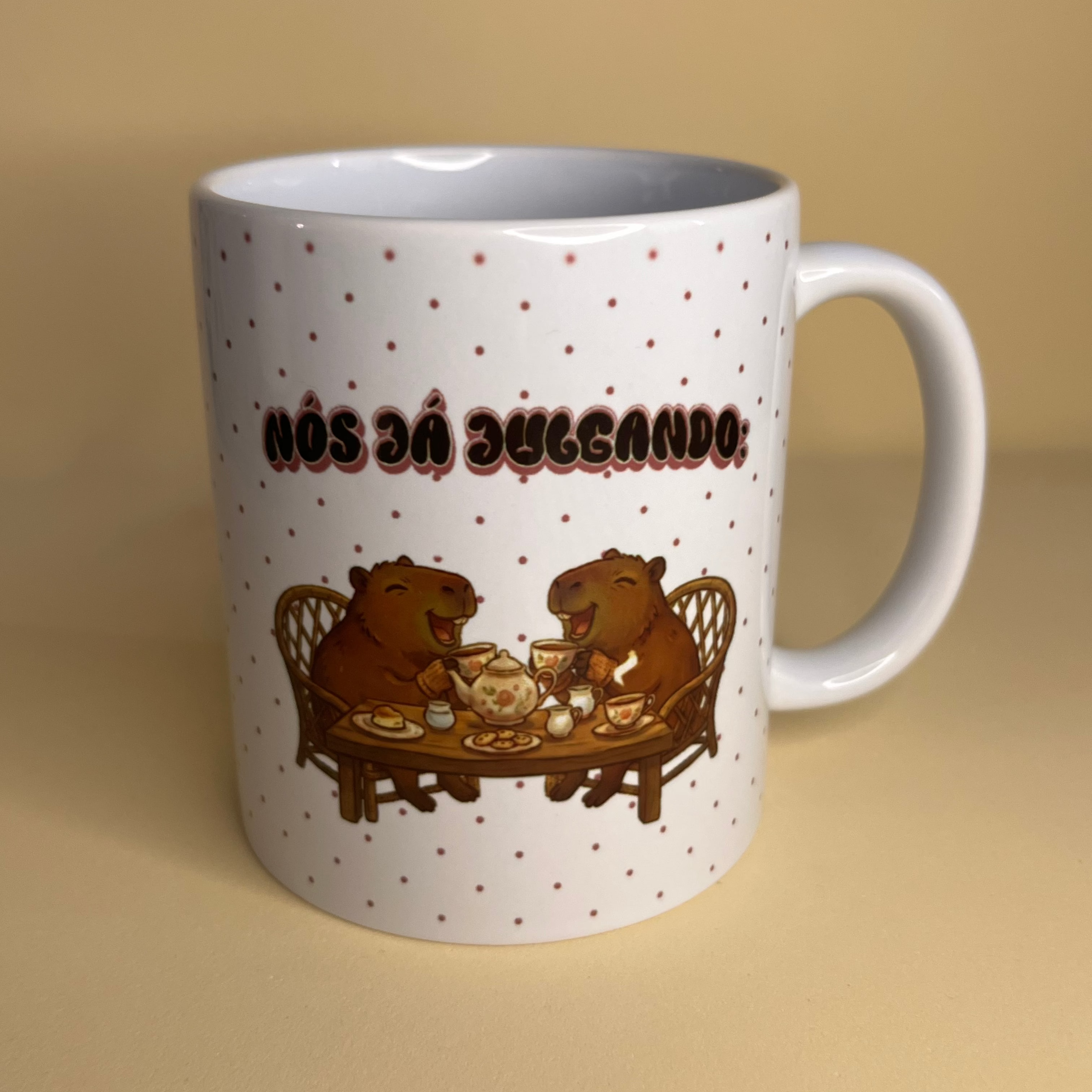 CANECA AMIGAS CAPIVARAS