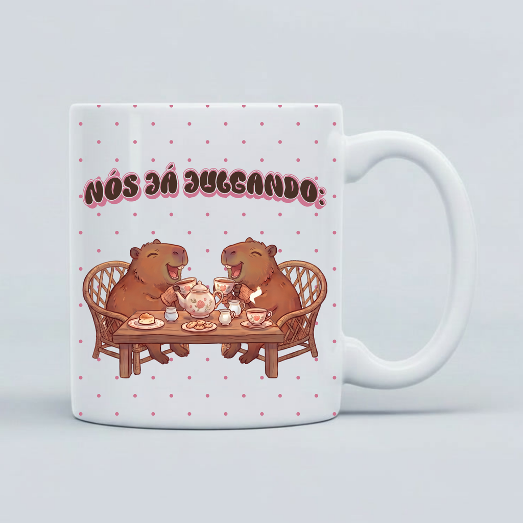 CANECA AMIGAS CAPIVARAS